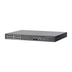 Switch PoE DAHUA DH-PFS4218-16GT-240 (16 PoE Gigabit, 2 uplink Gigabit hoặc 2 SFP, 240W)