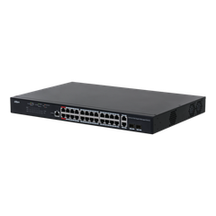 Switch PoE DAHUA DH-PFS4226-24GT-230 (24 PoE Gigabit, 2 uplink Gigabit hoặc 2 SFP, 230W)