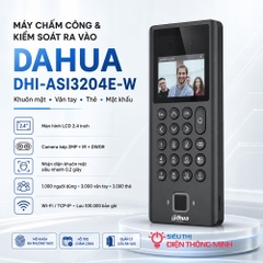 Máy chấm công và kiểm soát ra vào DAHUA DHI-ASI3204E-W (Khuôn mặt, vân tay, thẻ)