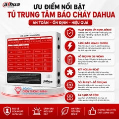 Tủ trung tâm báo cháy Dahua 4 kênh DHI-HY-C102-4