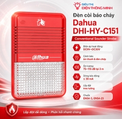 Đèn còi báo cháy Dahua DHI-HY-C151