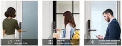 Khóa cửa điện tử EZVIZ DL06 (APP, Vân tay, mật mã, thẻ từ, chìa cơ)