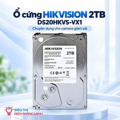 Ổ cứng HIKVISION 2TB DS20HKVS-VX1 chuyên dụng cho camera giám sát