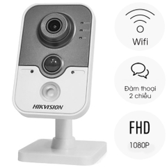 Camera Hikvision Wifi DS-2CD2420F-IW (Cube 2MP, góc rộng, loa mic) - Hàng thanh lý BH 3 tháng