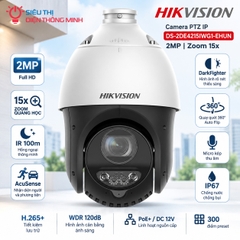 Camera Hikvision IP DS-2DE4215IWG1-EHUN (PTZ 2MP, Zoom 15x, IR 100m)