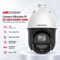 Camera Hikvision IP DS-2DE4415IWG1-EHUN (PTZ 4MP, Zoom 15x, IR 100m)