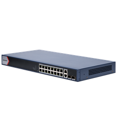 Switch PoE Hikvision DS-3E1520P-EI/M (16 PoE Gigabit, 2 uplink Gigabit, 2 SFP, 125W)