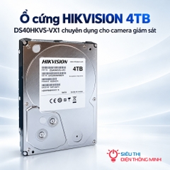 Ổ cứng HIKVISION 4TB DS40HKVS-VX1 chuyên dụng cho camera giám sát