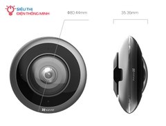 Camera EZVIZ E4P 3K+ (Wifi Fisheye toàn cảnh 3K+)