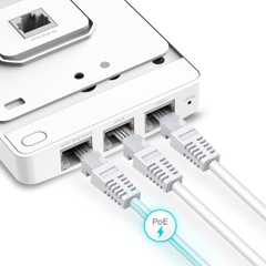 Bộ phát Wifi TP-LINK gắn tường EAP615-Wall (Wifi 6, AX1800)