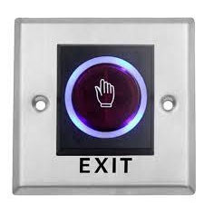 Nút nhấn khẩn cấp hoặc mở cửa EXIT-K2 (hồng ngoại, vuông)