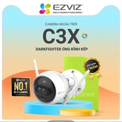 Camera EZVIZ C3X (Wifi Thân 2MP ống kính kép, đêm có màu)