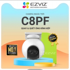 Camera EZVIZ C8PF (Wifi quay quét 2MP ống kính kép zoom 8x)