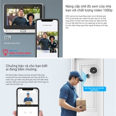 Chuông hình EZVIZ DP2C (Màn 4.3 inch, Wifi không dây, Dùng PIN)