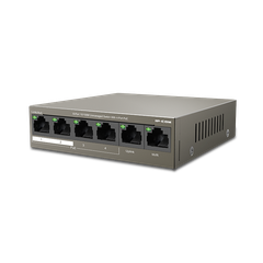 Switch PoE 4 cổng IP-COM F1106P-4-63W (4 PoE + 2 Uplink)