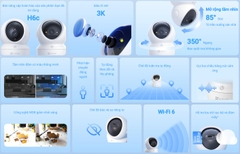 Camera EZVIZ H6c G1 3K (Wifi quay quét 5MP)