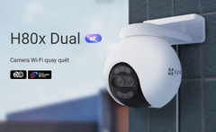 Camera EZVIZ H80x Dual (Wifi quay quét 2 mắt, Full màu ban đêm)