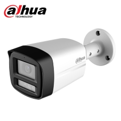 Camera DAHUA DH-HAC-HFW1200TLMP-IL-T (Thân 2MP, Loa Mic, Ánh sáng kép)