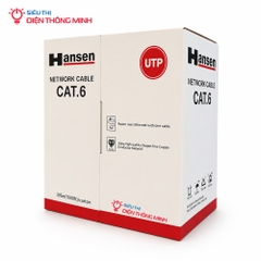 Dây mạng UTP CAT6 Hansen HSC6UP50 đồng