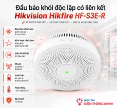 Đầu báo khói độc lập Hikvision Hikfire HF-S3E-R có liên kết