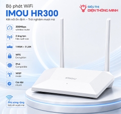 Bộ phát Wifi IMOU HR300 (2 ăn ten, 300Mbps, 1 WAN, 3 LAN)