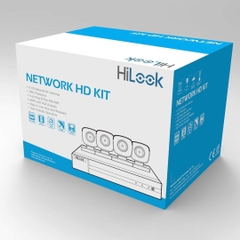 Bộ KIT Camera HiLook Hikvision IK-4042BH-MH/P (NVR 4 cổng PoE + 4 camera IP thân 2MP)