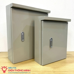 Vỏ tủ điện ngoài trời Outdoor TU-OD-02 (KT: 400x300x150, dầy 1mm, 5.2kg, sơn tĩnh điện)