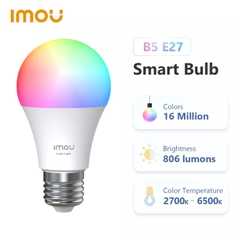 Bóng đèn thông minh IMOU B5 (9W, nhiều màu, kết nối wifi)
