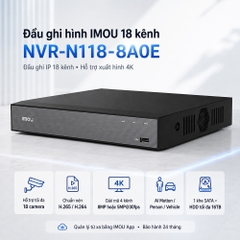 Đầu ghi hình IMOU 18 kênh NVR-N118-8A0E