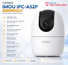 Camera IMOU IPC-A52P (Wifi quay quét 5MP)