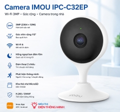 Camera IMOU IPC-C32EP (Wifi 3MP, góc rộng)