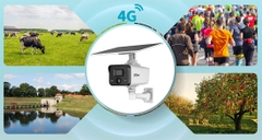 Camera 4G DAHUA DH-IPC-HFW2441DG-4G-SP-B (Cắm Sim 4G, tích hợp Pin và Solar)