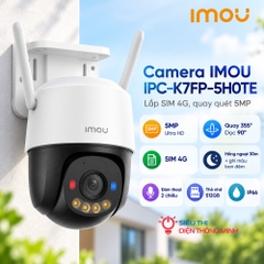 Camera IMOU IPC-K7FP-5H0TE (Lắp SIM 4G, quay quét 5MP)