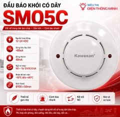 Đầu báo khói có dây SM05C
