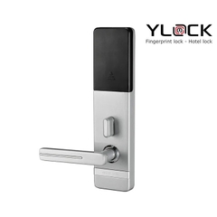 Khóa cửa điện tử YLOCK YL-8853-Sliver (Thẻ từ, Mật mã, Khóa cơ)