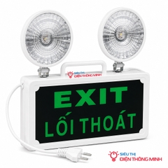Đèn chiếu sáng khẩn cấp kết hợp EXIT Lilang XF-ZFZD-E3WB