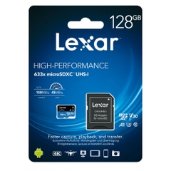 Thẻ nhớ MicroSD LEXAR 128GB chính Hãng