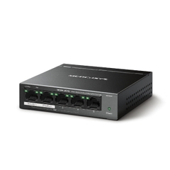Switch PoE Mercusys MS105GP (4 PoE Giga, 1 uplink Giga, 65W)
