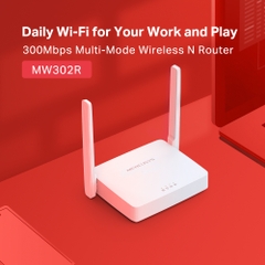 Bộ phát Wifi Mercusys MW302R (300Mbps 2 ăng ten)