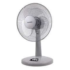 Quạt bàn Nanoco NTF1209G (màu xám, 30W, bạc đạn)