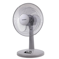 Quạt bàn Nanoco NTF1209G (màu xám, 30W, bạc đạn)