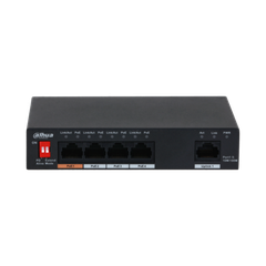 Switch PoE DAHUA DH-PFS3005-4ET-60 (4 PoE, 1 uplink, 60W)