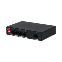 Switch PoE DAHUA DH-PFS3005-4ET-60 (4 PoE, 1 uplink, 60W)