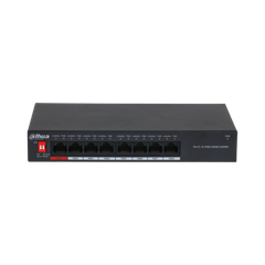 Switch PoE DAHUA DH-PFS3008-8GT-96 (8 PoE Gigabit, 96W)