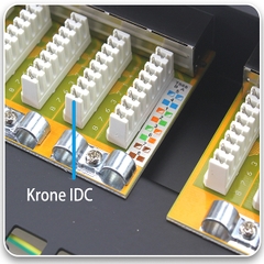 Thanh đấu nối Patch Panel 24 cổng Cat5 STP 1U PicoLink PL-S1U24-C5