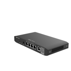Modem Router Ruijie cân bằng tải RG-EG105G-P-V3 (600Mbps, 4 PoE, 100 user)