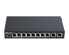 Modem Router Ruijie cân bằng tải RG-EG310GH-P-E (1.5Gbps, 8 PoE, 300 user)