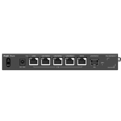 Modem Router Ruijie cân bằng tải RG-EG406XS-P (5 LAN 2.5GE, 4 PoE, 1 SFP 10GE, 400 user)