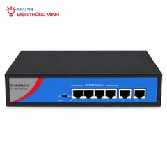 Switch PoE SinicHome SINIC-3104POE (4 PoE, 2 uplink, 60W)
