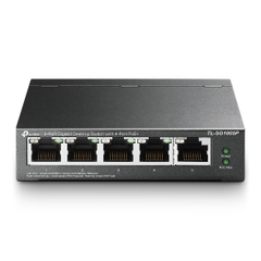 Switch PoE TP-Link TL-SG1005P (4 PoE Giga, 1 Uplink Giga, 65W)